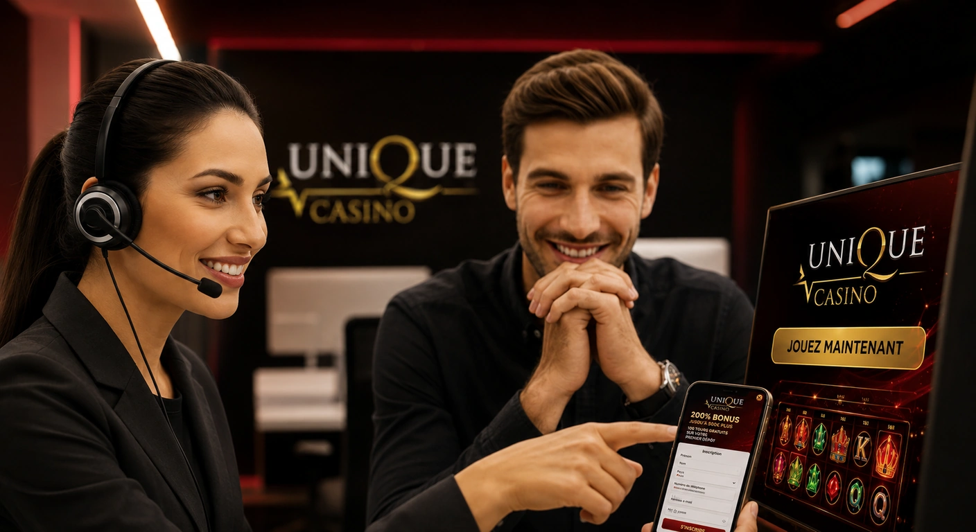 Unique Casino langue devise française